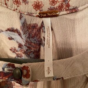 Free People Flower Top Sleeveless Tank